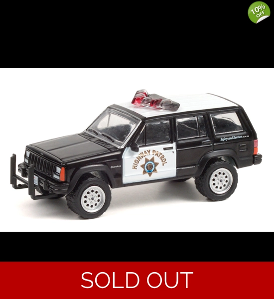 G.L. CHP 1993 Jeep Cherokee Diecast